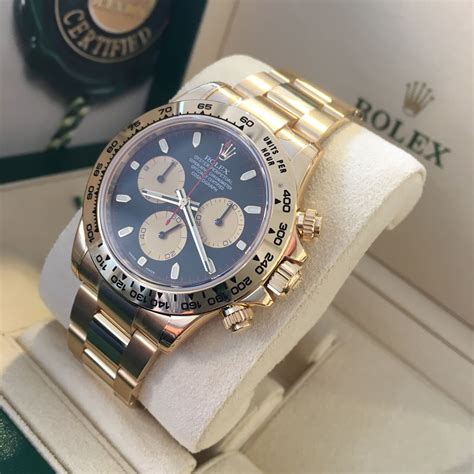 rolex daytona yellow gold paul newman dial|rolex reference 116508 price.